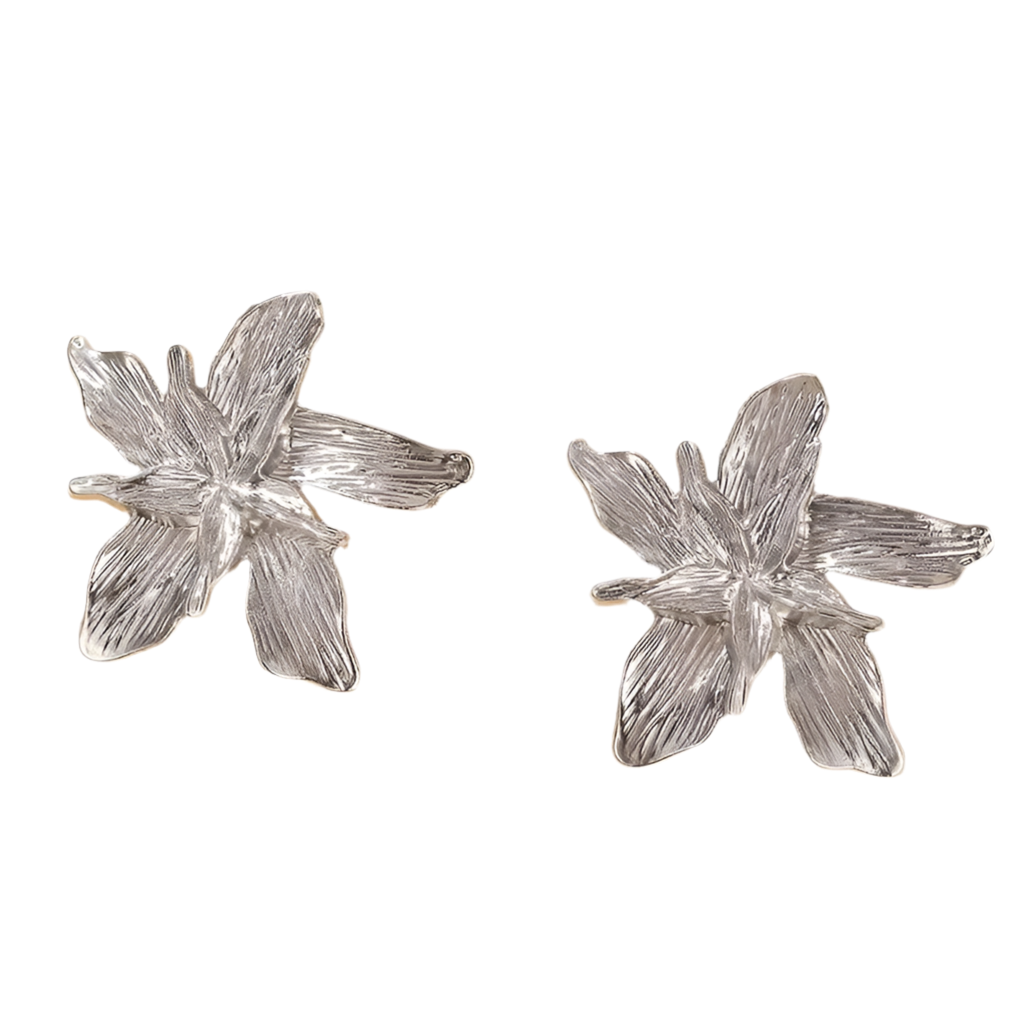 Flower Statement Earrings