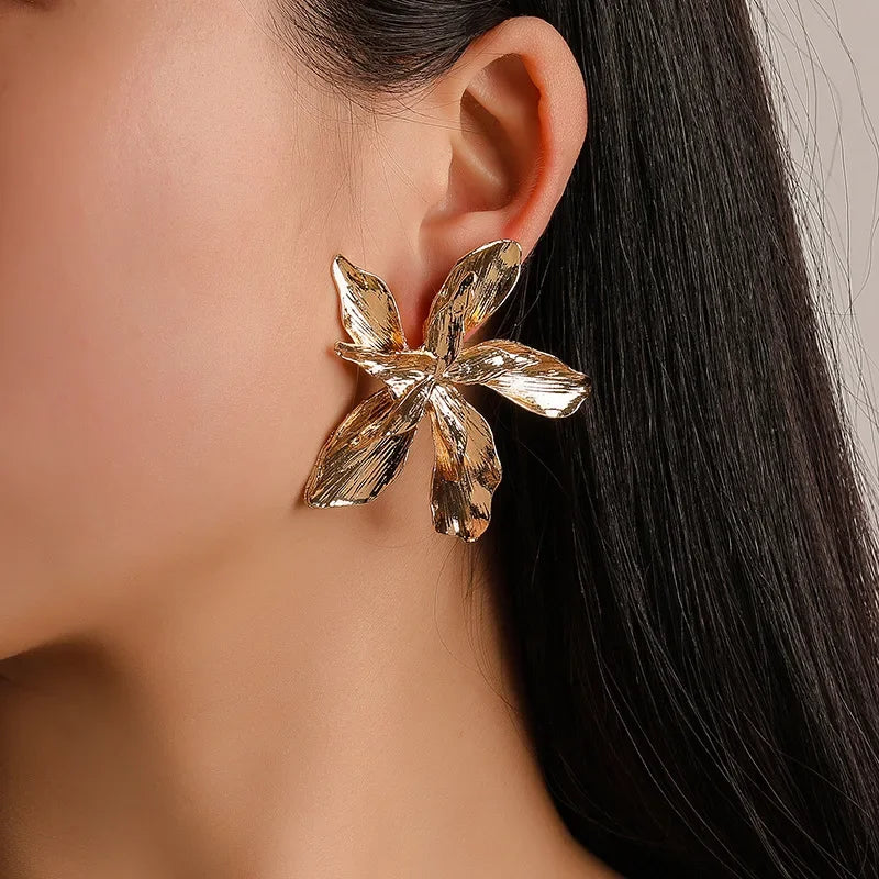 Flower Statement Earrings